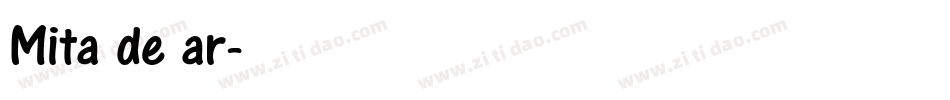 Mita de ar字体转换